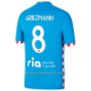 Camiseta de fútbol Atlético Madrid Antoine Griezmann 8 Tercera Equipación 2021/22 - Hombre